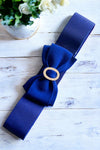 CZ Bow Belt - Cobalt-260 Other Accessories-Bag Boutique-Coastal Bloom Boutique, find the trendiest versions of the popular styles and looks Located in Indialantic, FL