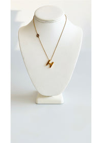 Initial Pendant Necklace-230 Jewelry-Golden Stella-Coastal Bloom Boutique, find the trendiest versions of the popular styles and looks Located in Indialantic, FL