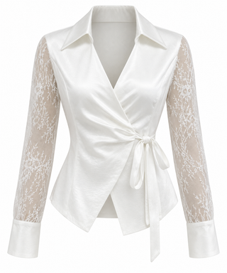 Luminous Lace Allure Top