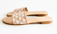 Triangle Print Slip On - Nude-250 Shoes-CJ Shoes-Coastal Bloom Boutique, find the trendiest versions of the popular styles and looks Located in Indialantic, FL
