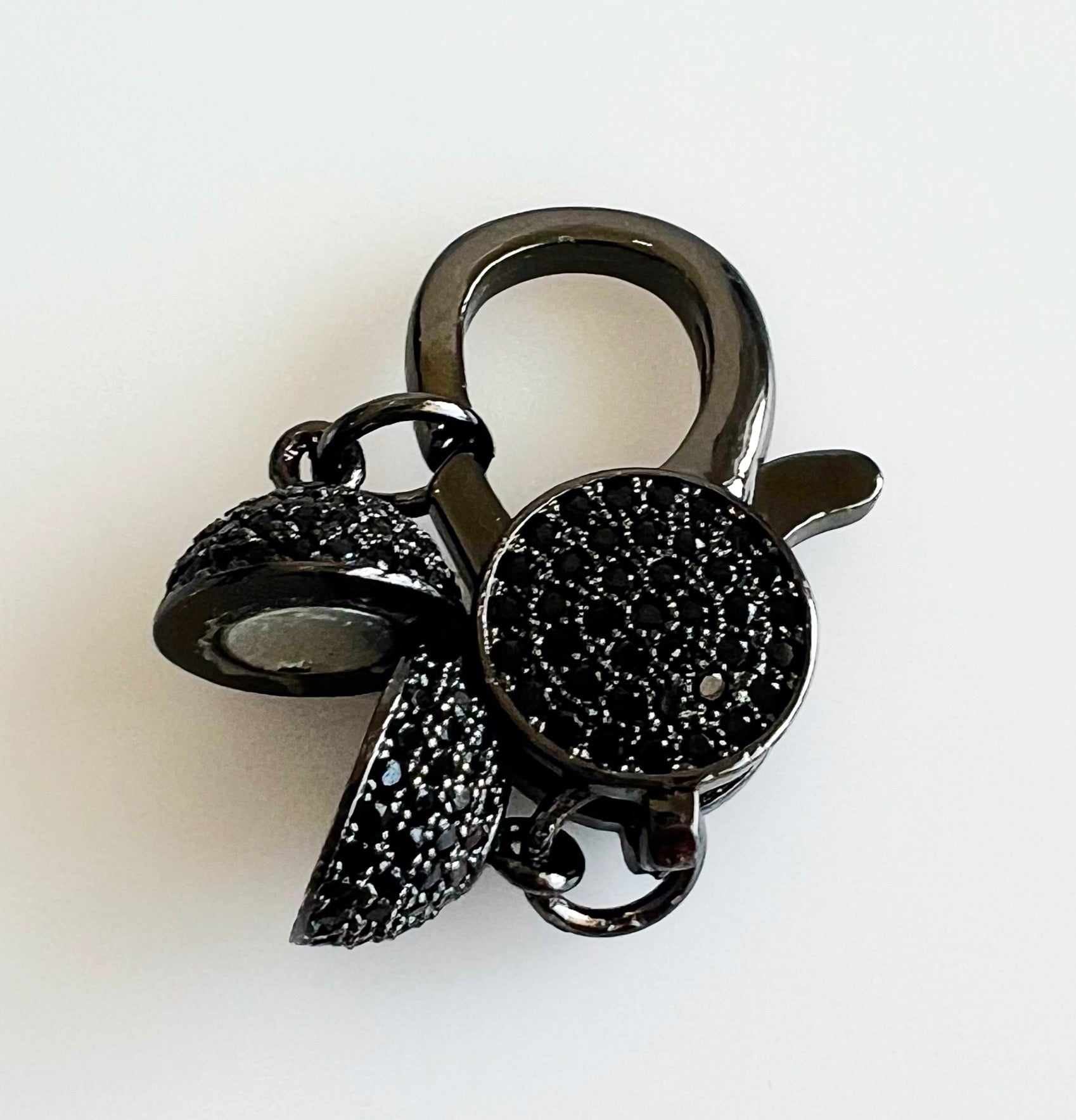 CB Black Magnet Charm Clasp Adapter Extension-230 Jewelry-P&K NYC-Coastal Bloom Boutique, find the trendiest versions of the popular styles and looks Located in Indialantic, FL