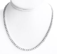 Round Diamond Tennis Necklace-230 Jewelry-BRENDA GRANDS-Coastal Bloom Boutique, find the trendiest versions of the popular styles and looks Located in Indialantic, FL