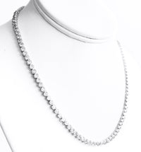 Round Diamond Tennis Necklace-230 Jewelry-BRENDA GRANDS-Coastal Bloom Boutique, find the trendiest versions of the popular styles and looks Located in Indialantic, FL