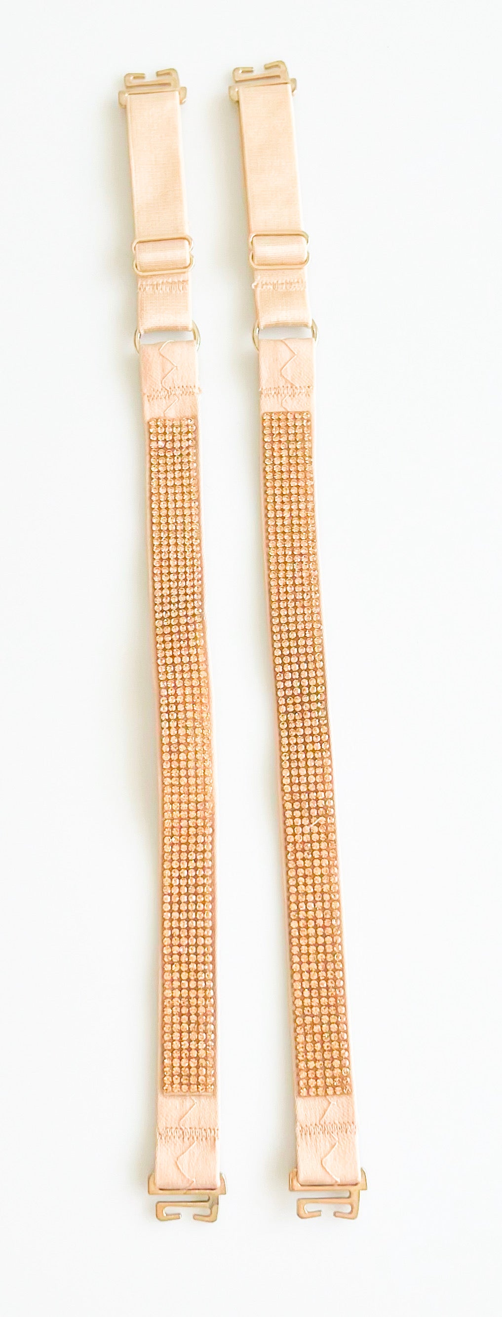 Strap Situation - Nude Petite Champagne Crystals-220 Intimates-Strap-its-Coastal Bloom Boutique, find the trendiest versions of the popular styles and looks Located in Indialantic, FL