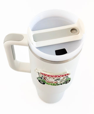 Golf Cart Jeweled Tumbler-270 Home/Gift-The Queen's Jewels-Coastal Bloom Boutique, find the trendiest versions of the popular styles and looks Located in Indialantic, FL