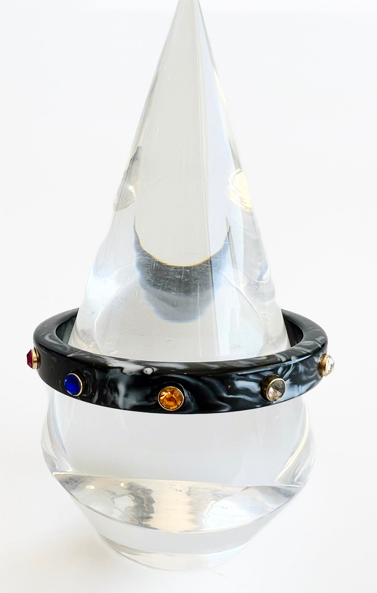 Bangle Marble Bracelet - Black-230 Jewelry-GS JEWELRY-Coastal Bloom Boutique, find the trendiest versions of the popular styles and looks Located in Indialantic, FL