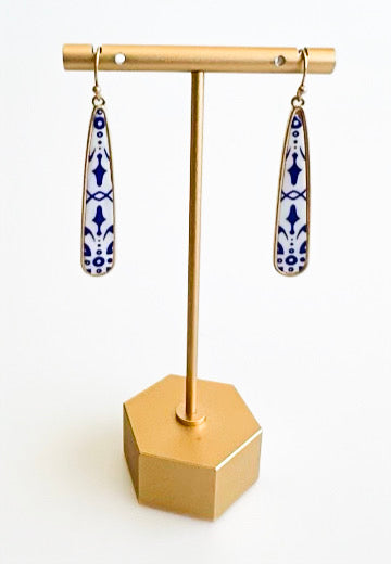 Celestial Blue Teardrop Earring-230 Jewelry-GS JEWELRY-Coastal Bloom Boutique, find the trendiest versions of the popular styles and looks Located in Indialantic, FL