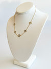 Open Clover Station Necklace-230 Jewelry-GS JEWELRY-Coastal Bloom Boutique, find the trendiest versions of the popular styles and looks Located in Indialantic, FL