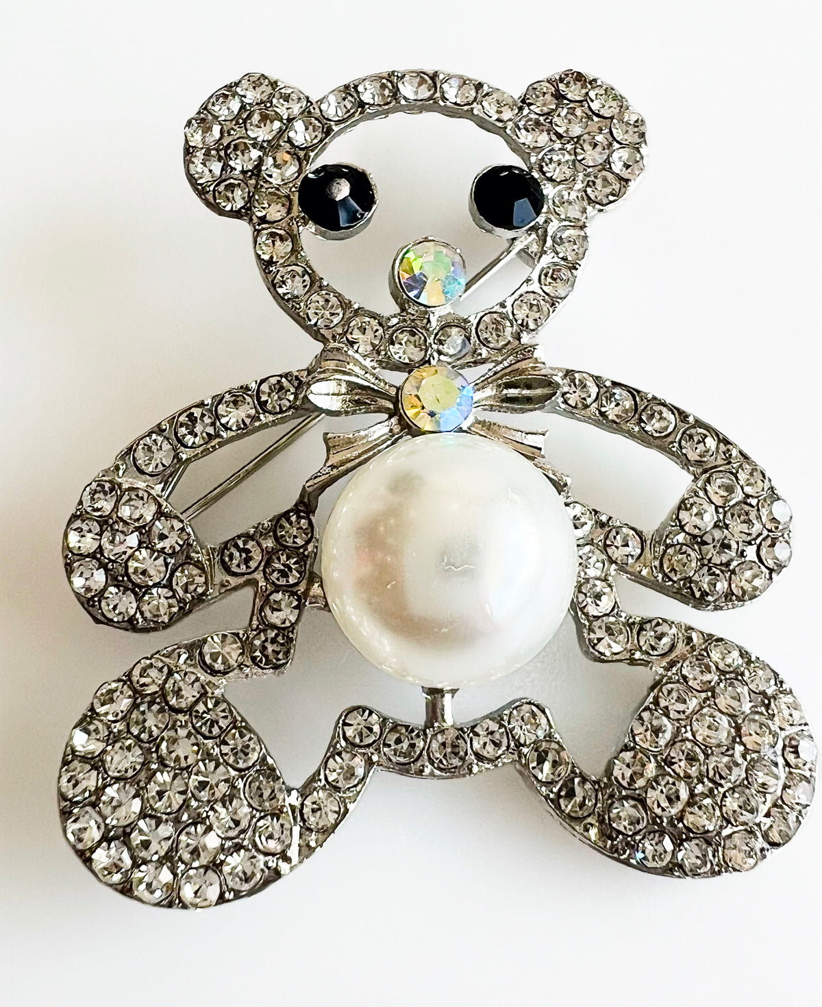 Embellished Bear Pin Brooche-260 Other Accessories-NYW-Coastal Bloom Boutique, find the trendiest versions of the popular styles and looks Located in Indialantic, FL