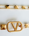 Victory Buckle Link Belt - Gold-260 Other Accessories-ICCO ACCESSORIES-Coastal Bloom Boutique, find the trendiest versions of the popular styles and looks Located in Indialantic, FL