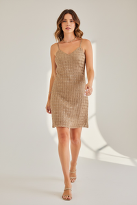 Shimmer & Shine Slip Dress