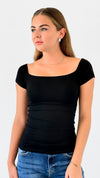 Shining Star Italian Chain Sweater - Black-110 Short Sleeve Tops-Germany-Coastal Bloom Boutique, find the trendiest versions of the popular styles and looks Located in Indialantic, FL