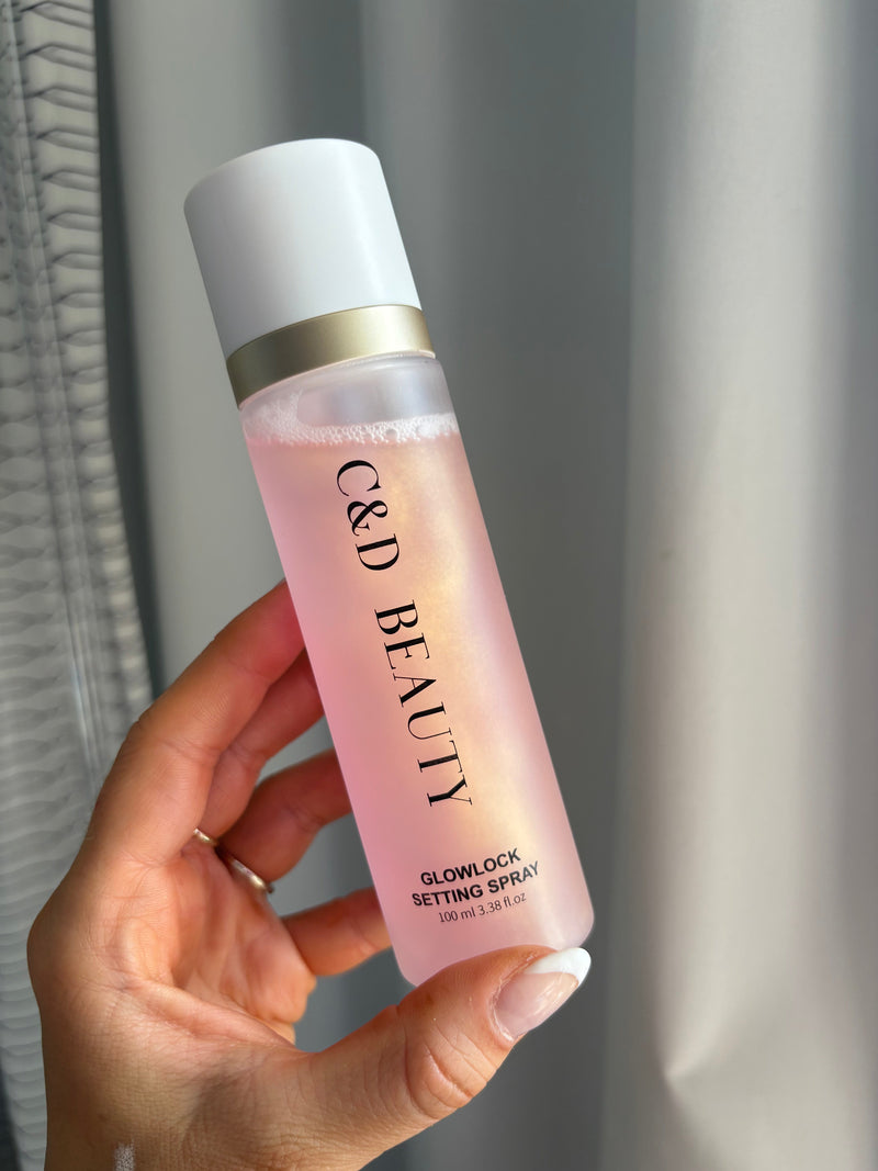 Glow Lock Setting Spray-Makeup Tools-C & D Beauty LLC-Coastal Bloom Boutique, find the trendiest versions of the popular styles and looks Located in Indialantic, FL