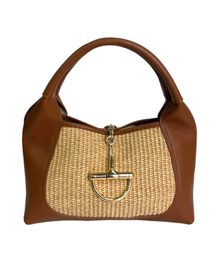 Italian Leather Bella Vita Bag - SMALL
