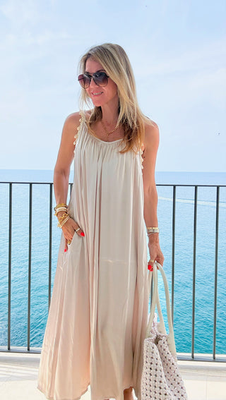 Barefoot in Capri Italian Maxi Dress