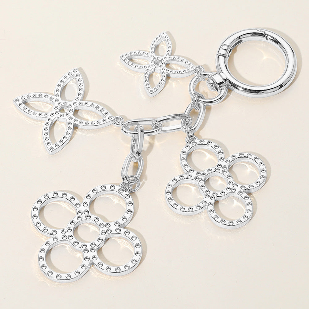 Lucky Bloom Charm Keychain-260 Other Accessories-NYW-Coastal Bloom Boutique, find the trendiest versions of the popular styles and looks Located in Indialantic, FL
