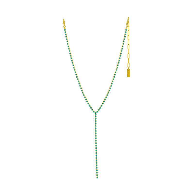 Kassandra Necklace - Turquoise - TOVA-230 Jewelry-TOVA-Coastal Bloom Boutique, find the trendiest versions of the popular styles and looks Located in Indialantic, FL