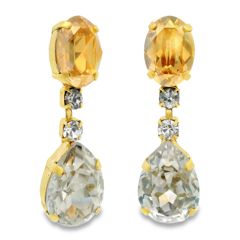 Mini Maisha Earrings - Silver Shade-230 Jewelry-TOVA-Coastal Bloom Boutique, find the trendiest versions of the popular styles and looks Located in Indialantic, FL