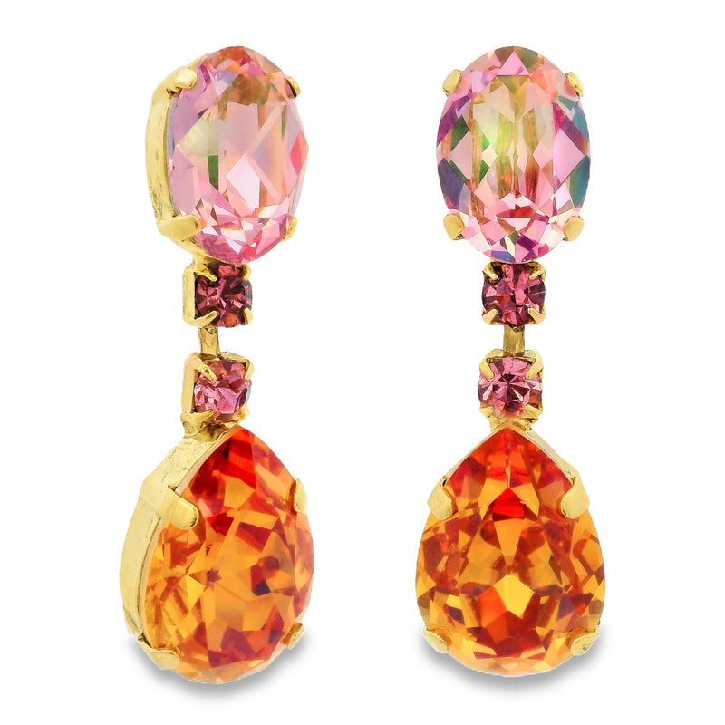 Mini Maisha Earrings - Summer Blush-230 Jewelry-TOVA-Coastal Bloom Boutique, find the trendiest versions of the popular styles and looks Located in Indialantic, FL