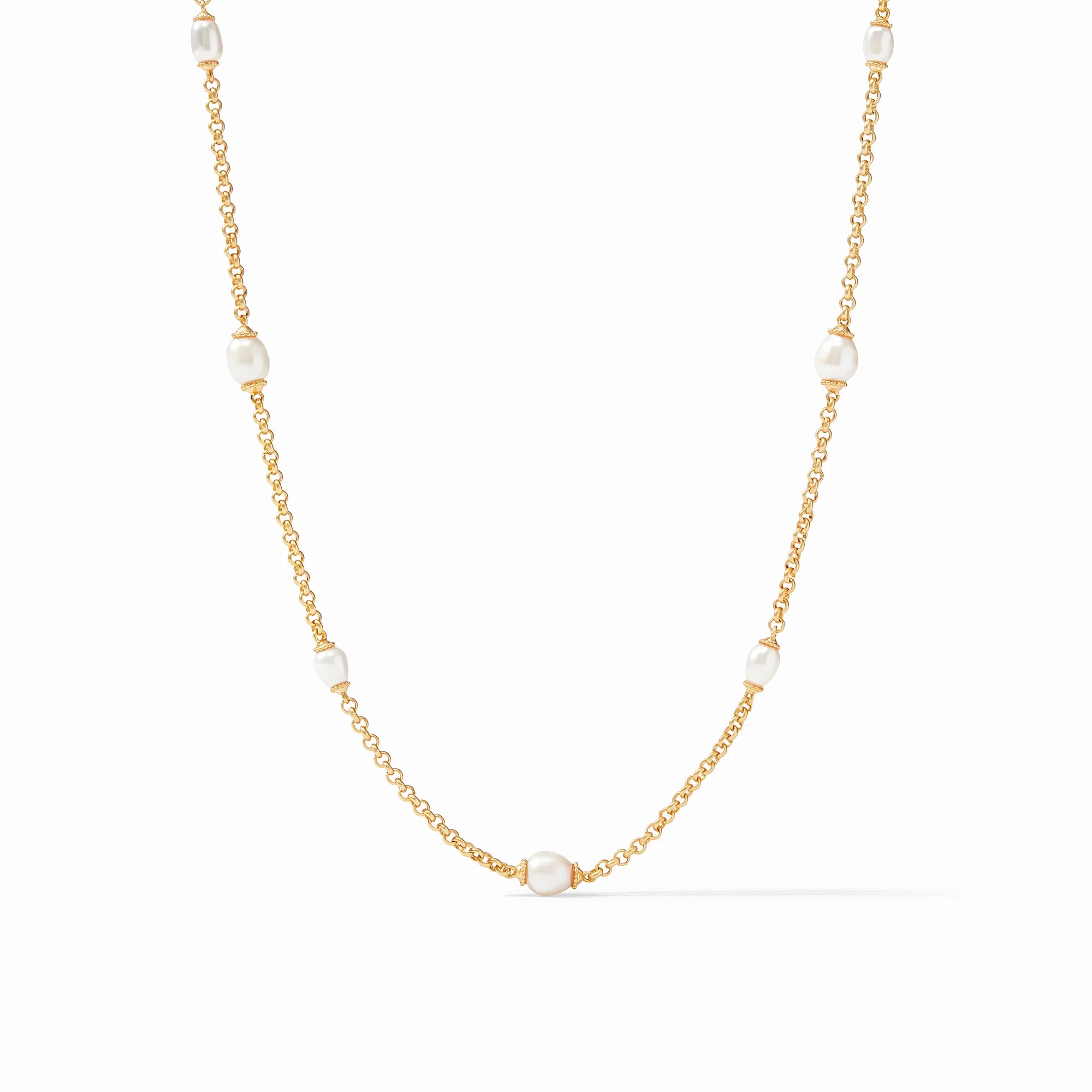 Marbella Station Necklace - Julie Vos-230 Jewelry-Julie Vos-Coastal Bloom Boutique, find the trendiest versions of the popular styles and looks Located in Indialantic, FL