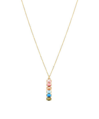 Prism Glow Pendant Necklace