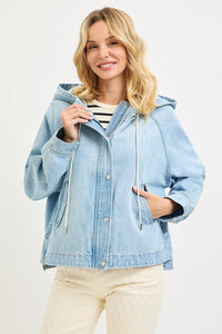 Oversized Raglan Sleeve Jacket