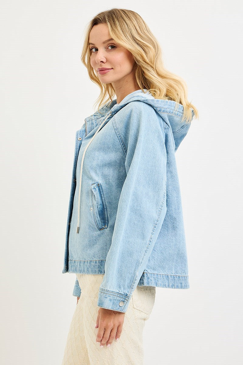 Oversized Raglan Sleeve Jacket