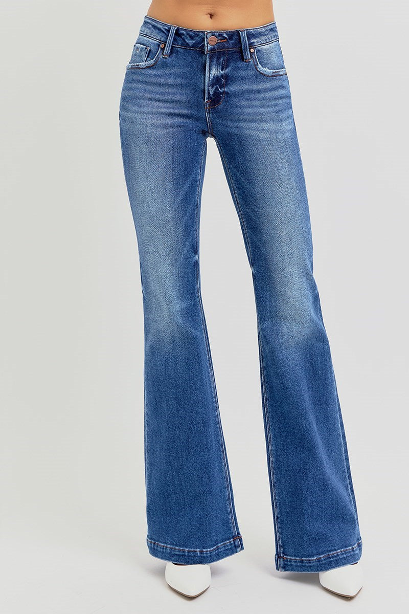 Retro High-Rise Jeans-190 Denim-Risen-Coastal Bloom Boutique, find the trendiest versions of the popular styles and looks Located in Indialantic, FL