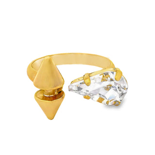 Sly Ring in Clear - Tova-230 Jewelry-TOVA-Coastal Bloom Boutique, find the trendiest versions of the popular styles and looks Located in Indialantic, FL
