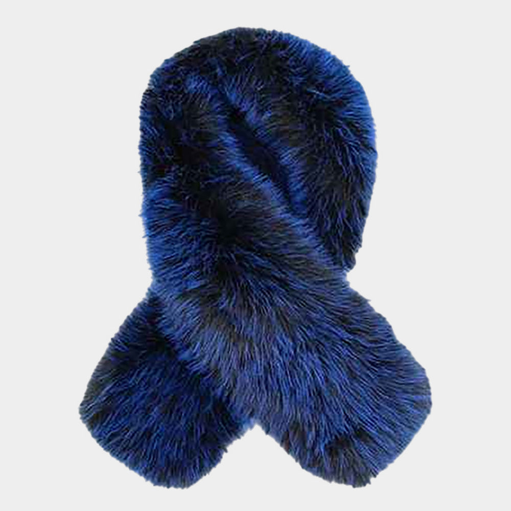 Frosted Ember Luxe Scarf - Blue-260 Other Accessories-NYW-Coastal Bloom Boutique, find the trendiest versions of the popular styles and looks Located in Indialantic, FL