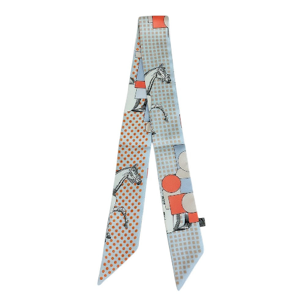 Equestrian Muse Printed Scarf - Pink-260 Other Accessories-NYW-Coastal Bloom Boutique, find the trendiest versions of the popular styles and looks Located in Indialantic, FL