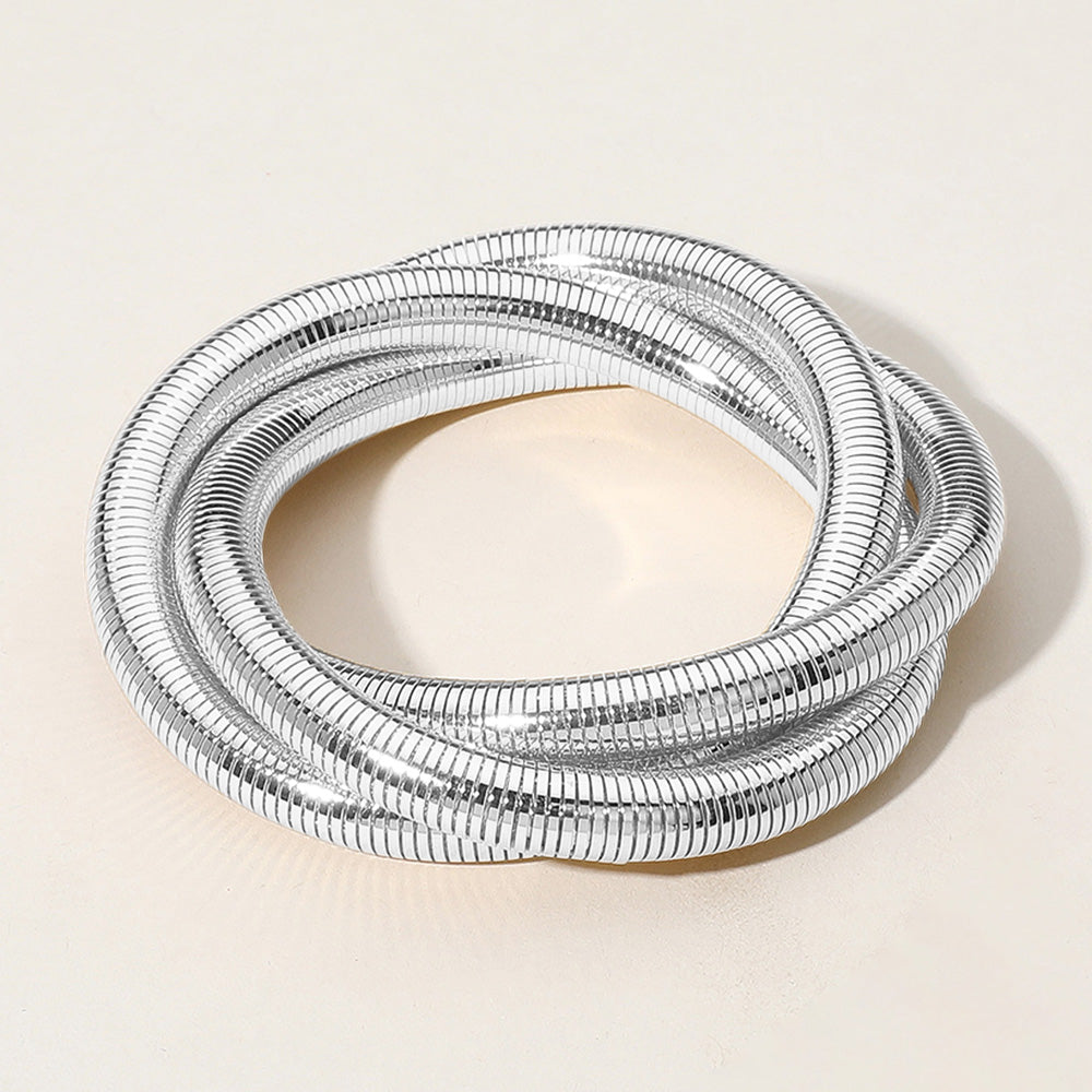 Twist & Shine Coil Bracelet-230 Jewelry-NYW-Coastal Bloom Boutique, find the trendiest versions of the popular styles and looks Located in Indialantic, FL