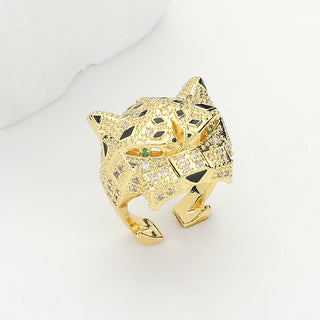 Regal Panther Luxe Ring-230 Jewelry-NYW-Coastal Bloom Boutique, find the trendiest versions of the popular styles and looks Located in Indialantic, FL