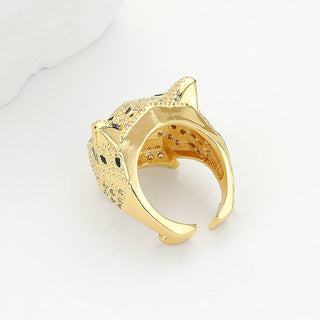 Regal Panther Luxe Ring-230 Jewelry-NYW-Coastal Bloom Boutique, find the trendiest versions of the popular styles and looks Located in Indialantic, FL