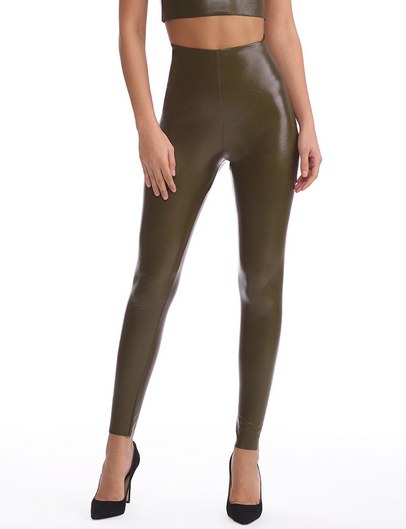 Faux Leather Legging by Commando - Cadet-170 Bottoms-Commando-Coastal Bloom Boutique, find the trendiest versions of the popular styles and looks Located in Indialantic, FL
