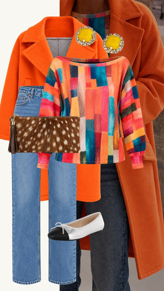 Wild Hide Tassel Clutch - Bambi