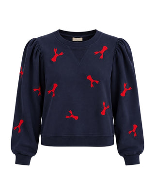 Lobster Detail Sweatshirt - Navy