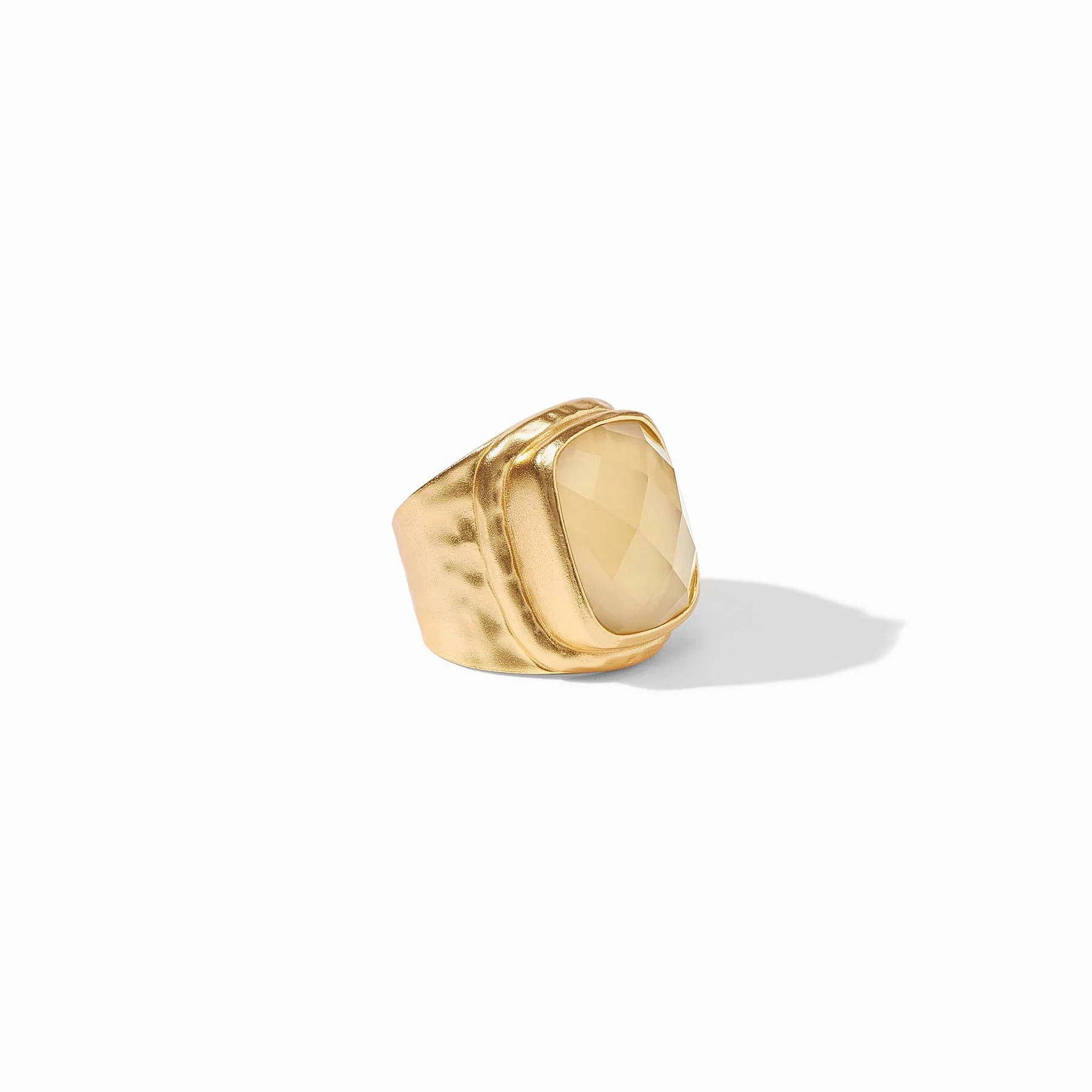 Tudor Statement Ring - Iridescent Champagne - Julie Vos-230 Jewelry-Julie Vos-Coastal Bloom Boutique, find the trendiest versions of the popular styles and looks Located in Indialantic, FL