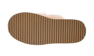 Faux Suede Lounge Platform Mules
