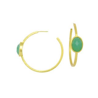 Brisa Hoop Earring - Aqua - BETTY - SEPT ARRAY