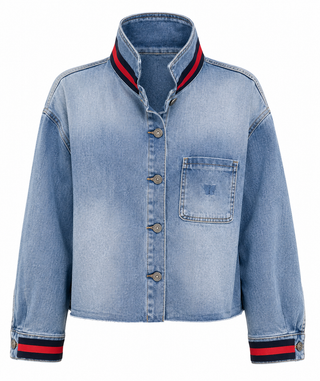 CB Custom - Society Stripe Denim Jacket