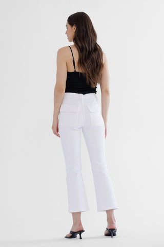 Coastal Crisp Bootcut Jean-170 Bottoms-Mica Denim-Coastal Bloom Boutique, find the trendiest versions of the popular styles and looks Located in Indialantic, FL