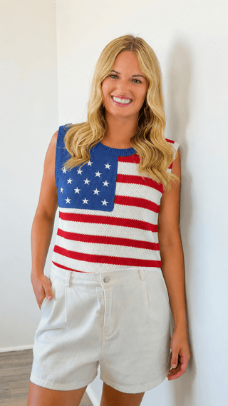 Americana Knit Vest