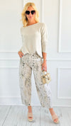 Artful Ease Relaxed Pants-170 Bottoms-Kan Can USA-Coastal Bloom Boutique, find the trendiest versions of the popular styles and looks Located in Indialantic, FL