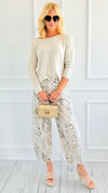 Artful Ease Relaxed Pants-170 Bottoms-Kan Can USA-Coastal Bloom Boutique, find the trendiest versions of the popular styles and looks Located in Indialantic, FL