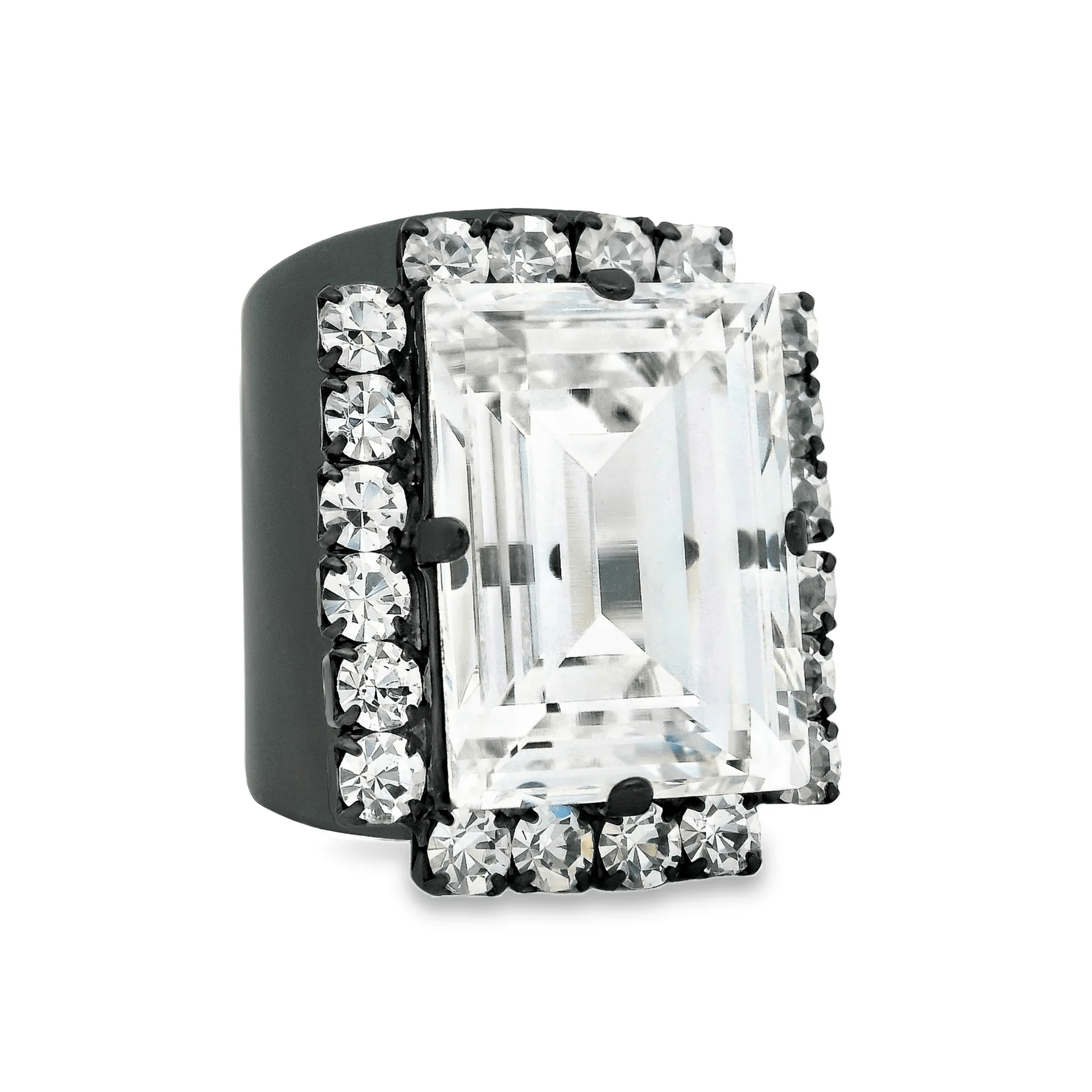 Asher Ring – Gunmetal – TOVA-230 Jewelry-TOVA-Coastal Bloom Boutique, find the trendiest versions of the popular styles and looks Located in Indialantic, FL