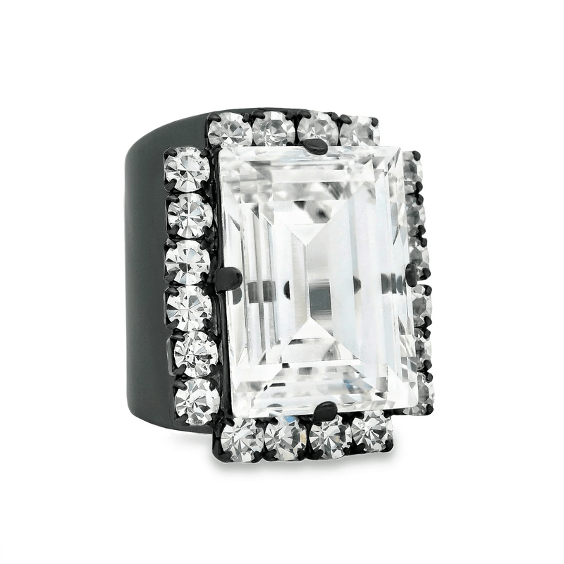 Asher Ring – Gunmetal – TOVA-230 Jewelry-TOVA-Coastal Bloom Boutique, find the trendiest versions of the popular styles and looks Located in Indialantic, FL