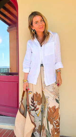 Autumn Botanica Lurex Italian Pants