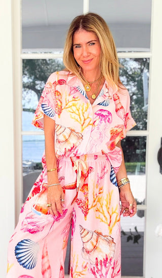 Beach Life Italian Blouse