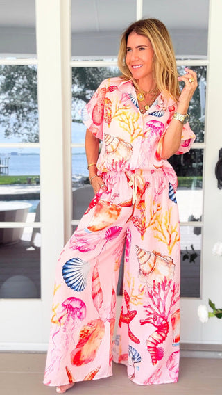 Beach Life Italian Blouse